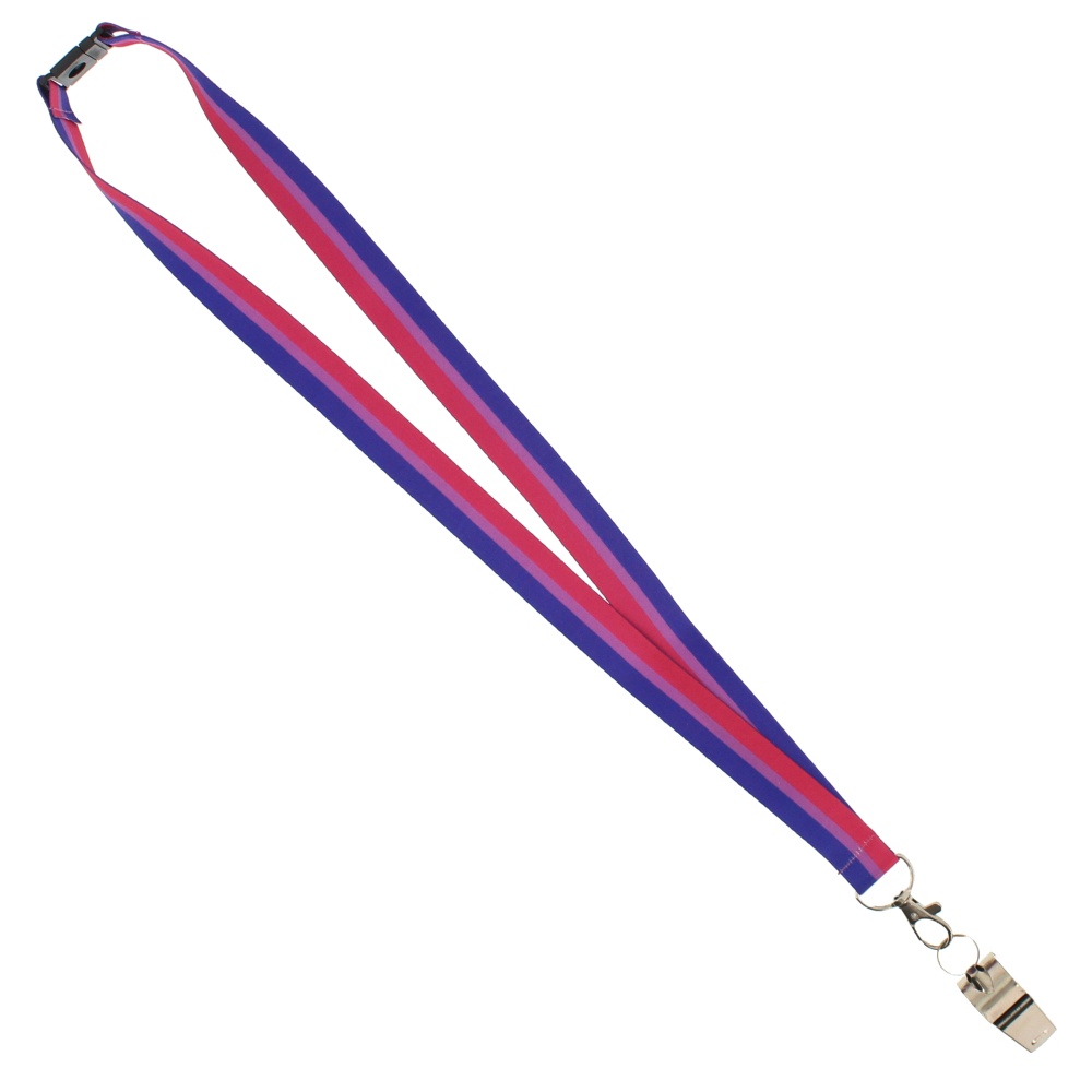 Zac's Alter Ego - Bisexual Cordon/Lanyard - avec sifflet - Multicolore